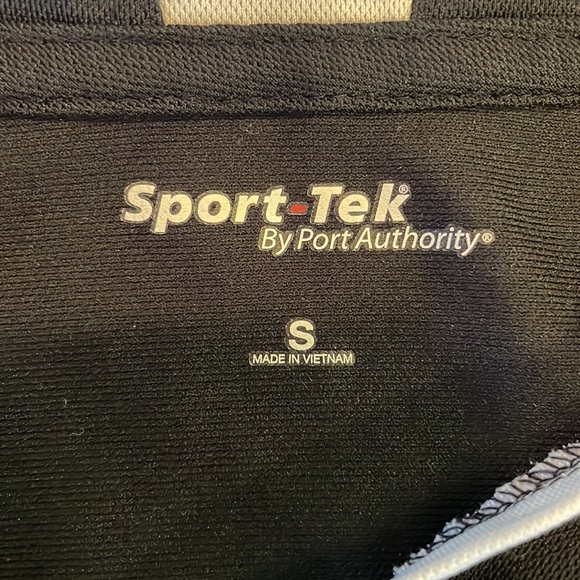 Sport Tek top CHS crusader cheerleading black white S - Picture 8 of 9